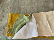 Mordedura de 3 uds. De toalla para bebé, Toalla de baño para bebé, pañuelo de algodón para eructar, gasa suave absorbente, paño de lavado para jardín de infantes