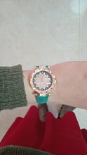Las mujeres cielo estrellado cielo reloj de lujo de oro rosa diamante Relojes de Cuero ocasionales de las señoras banda de cuarzo reloj de pulsera mujer reloj zegarek damski