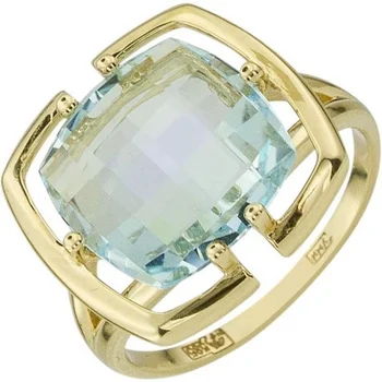Aloris ring with 1 Topaz in Yellow Gold 
Aloris ring with 1 Topaz in Yellow Gold