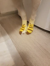 Calcetines antideslizantes para perros grandes, de algodón abrigado y suave, de punto, antideslizante, para interior