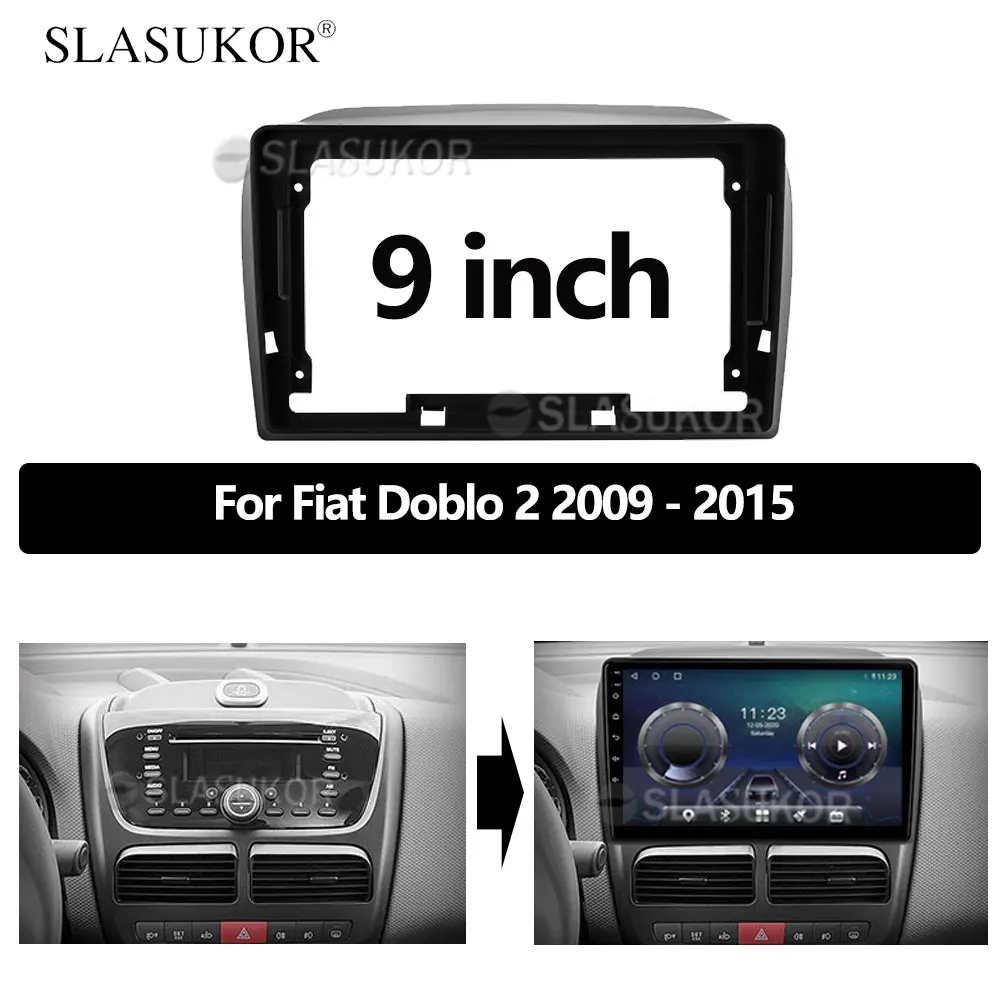 9 дюймовая Автомобильная рамка Android, панель Fascia Для Fiat Doblo 2 2009 2010 2011 2012-2015 Android, большой экран, радио, аудио рамка
9 дюймовая Автомобильная рамка Android, панель Fascia Для Fiat Doblo 2 2009 2010 2011 2012-2015 Android, большой экран, радио, аудио рамка