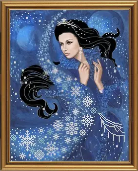 Nd3055 set for embroidery with beads 'Nova sloboda' 'Winter night', 26x33 cm
Nd3055 set for embroidery with beads 'Nova sloboda' 'Winter night', 26x33 cm