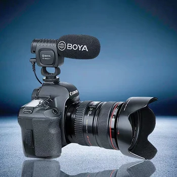 BOYA-BM3011 Condenser Mini Mic Low noise circuitry Broadcast-Quality Mic For Canon Nicon Sony DSLR
BOYA-BM3011 Condenser Mini Mic Low noise circuitry Broadcast-Quality Mic For Canon Nicon Sony DSLR