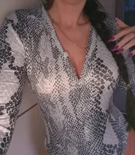 Body de leopardo con cuello de pico para mujer, Tops de malla de manga larga, bodys sexys Retro Para primavera y otoño 2020