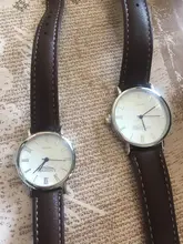 Uds pareja de moda relojes amante de alto brillo de vidrio correa de cuero reloj contiene caja de reloj de cuarzo mujeres marca reloj tous señora de la manera de la trenza de la correa reloj femenino