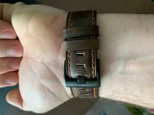 Correa para Apple watch de 44mm, 40mm, iWatch de 42mm y 38mm, correa Retro de cuero de vaca para iwatch series 6 5 4 3 2 SE