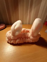 Diademas con Orejas de conejo elásticas suaves para extensión de pestañas, soporte para el pelo para mujeres y niñas, herramienta de lavado facial