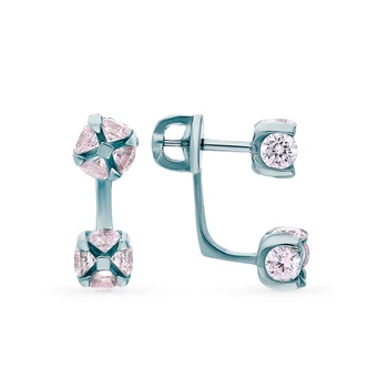 Silver earrings with cubic zirconia sunlight sample 925
Silver earrings with cubic zirconia sunlight sample 925