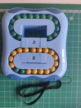 Rotación de frijoles mágicos cubo dedo Fidget juguetes para niños y adultos de alivio de estrés giro de los niños los inteligencia educativa juego