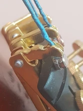 Violin-String-Tuner Adjuster-Parts Golden-Plated 4pcs/Lot Fit 3/4-4/4