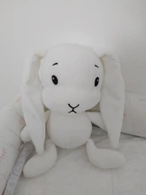 Peluches de conejo bonitos de 50CM y 30CM para niños, animales de peluche, muñeca de juguete para bebé, juguete para dormir, regalos WJ491