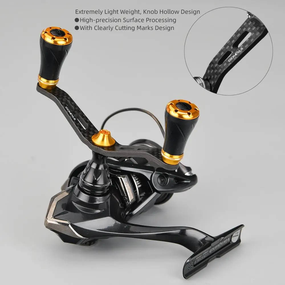 Gomexus спиннинг Carborn ручка катушки для Daiwa Fuego Luvias Caldia LT использование 72 мм 98 питания