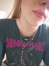 17KM-gargantilla de perla blanca de imitación para mujer, collar de boda con perlas redondas grandes, joyería de moda