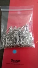 200 unids/bolsa 16 20 25 30 35 40 45 50mm cabeza de ojo Pins clásicos 7 colores plateados alfileres con ojetes para hallazgos de joyería haciendo suministros DIY