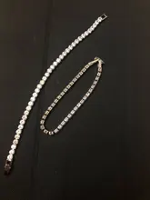 ZHOUYANG-pulsera de Zirconia cúbica para mujer, 4 colores de lujo, 4 garras, mosaico, Color plata, regalo de joyería, H095