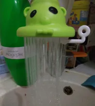 360 grados de rotación de dibujos animados agua coladores de cocina grifo agua pulverizadores calidad coladores de ahorro de agua del grifo