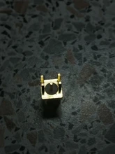 10 Uds 1,6mm SMA clavija soldadura hembra tuerca borde PCB Clip montaje recto oro plateado RF conector soldadura de receptáculo