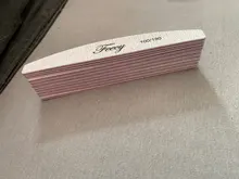 Archivo de clavo de doble lado de la lima de uñas Buffer 100/180 Trimmer de búfer en el arte de uñas Ongle de uñas arte herramienta