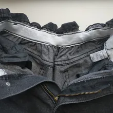 Pantalones cortos vaqueros de estilo coreano para mujer, Shorts de cintura elástica alta, holgados de talla grande, pantalón corto de pierna ancha