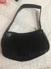Bolsas de mensajero de hombro informales para mujer, cartera de mano de piel sintética de Color puro con cadena, bolso versátil sencillo para jóvenes