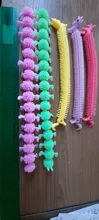 Oruga alivia el estrés de 16 nudos para niños, juguete de fisioterapia, estrés, Juguetes, regalo personalizado, 1 ud.