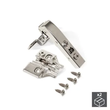 Lot of 2 hinges arm angle 90 ° X91 Emuca with soft closing and supplements to screw with regulation eccentric
Lot of 2 hinges arm angle 90 ° X91 Emuca with soft closing and supplements to screw with regulation eccentric