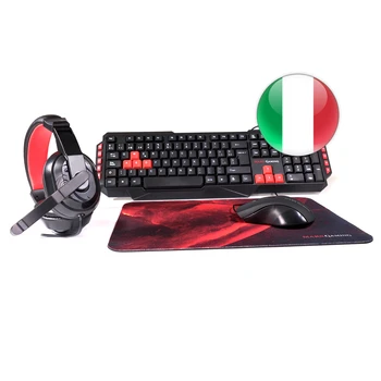 Mars Gaming MRCP1ITALY - Combo Gaming Teclado Layout Italian + Optical Mouse 2800 DPI + Helmets Over-ear + mouse
Mars Gaming MRCP1ITALY - Combo Gaming Teclado Layout Italian + Optical Mouse 2800 DPI + Helmets Over-ear + mouse