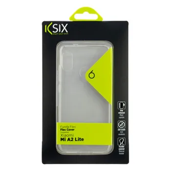 Mobile cover Xiaomi Mi A2 Lite KSIX Flex Transparent 
Mobile cover Xiaomi Mi A2 Lite KSIX Flex Transparent