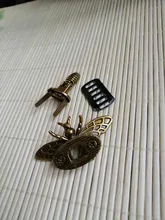 Cierre de Metal con forma de abeja para bolso de bricolaje, bolso de hombro, monedero, 2 colores