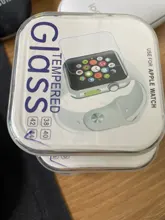 Película protectora para Iwatch Series 4 5 6 SE 44MM 40MM, pegamento total suave, película protectora para Apple Watch Series 1 2 3 38MM 42MM