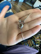 Pulsera de circón con doble círculo geométrico para mujer, brazalete de corazón de plata 925, moderno, regalo de San Valentín