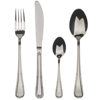 24 piece cutlery in stainless steel, BERGNER from Siena collection
24 piece cutlery in stainless steel, BERGNER from Siena collection