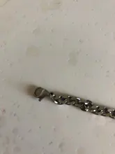 Pulsera de acero inoxidable para hombre y mujer, cadena cubana, brazalete de Color, regalo de joyería