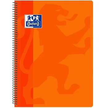 Cuaderno Oxford Classic F cuadricula 4x4 - 80 Hojas Naranja 
Cuaderno Oxford Classic F cuadricula 4x4 - 80 Hojas Naranja
