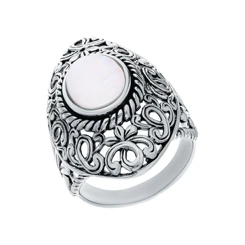 Silver ring with pearls cultured sunlight sample 925 
Silver ring with pearls cultured sunlight sample 925
