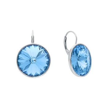 Silver earrings with Swarovski crystals sunlight sample 925
Silver earrings with Swarovski crystals sunlight sample 925