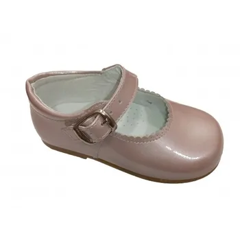 Mary Janes patent leather marl pink with buckle, Pirufín
Mary Janes patent leather marl pink with buckle, Pirufín