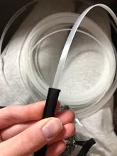 Corset de bonado de plástico y poliéster transparente, 5 yardas, envío directo