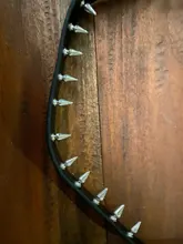 Gargantilla gótica de cuero sintético Unisex para hombre y mujer, remache de punta, joyería de collares Punk, regalo de piel sintética, joyería para fiesta