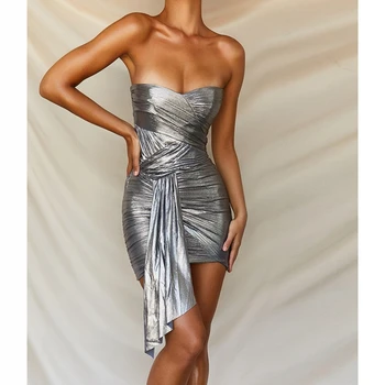 Summer Dress 2019 Sexy Strapless Dress Blue Haze Women Cocktail Suit Design Sexy Club Dresses Party Vestidos Wholesale 
Summer Dress 2019 Sexy Strapless Dress Blue Haze Women Cocktail Suit Design Sexy Club Dresses Party Vestidos Wholesale