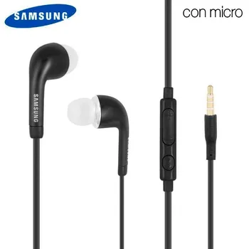 Auriculares 3,5 mm Universal Original Samsung (Jack 3,5mm) Negro (Sin Blister)
Auriculares 3,5 mm Universal Original Samsung (Jack 3,5mm) Negro (Sin Blister)