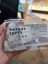 Mr.paper, 4 diseños, 40 unidades por lote, pegatinas Vintage de raya Simple de bolsillo, cinta decorativa, pegatinas para Scrapbooking, Bullet, diario, Deco