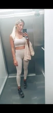 Leggings sin costuras para mujer, ropa de gimnasia para mujer, pantalones de Yoga de cintura alta, chándal para mujer, conjunto de 2 piezas, Top de manga larga