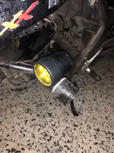 Faro LED para motocicleta, Luz antiniebla de 12v, L6X, para BMW, Suzuki, soportes delanteros, luz de paso