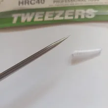 VETUS de acero inoxidable cejas pinzas extensión de pestañas postizas herramientas reparación hiperfina todo para la construcción de pestañas uñas pinzas