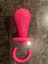 Chupete de caucho para mascotas, juguete interactivo para perros, gatos, cachorros, mordedores de juguete para perros, Limpieza de dientes