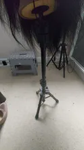 Soporte de trípode ajustable para maniquís, soporte para pelucas, exhibición de pelucas, rotación de aluminio, para Estilismo de peluquería de viaje