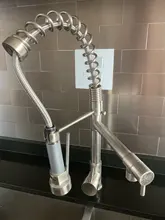 POIQIHY Hose for Kitchen Faucet Nylon Pull Down Kitchen Pipe