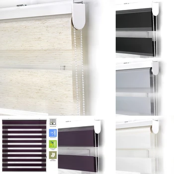 Blinds window rollable evening and EIST TRACERY several measures colors gray, raw, brown, black, cream, violet
Blinds window rollable evening and EIST TRACERY several measures colors gray, raw, brown, black, cream, violet