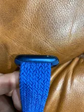 Correa trenzada para Apple watch, Correa trenzada para iWatch de 44mm y 40mm, pulsera de reloj de tela de 38mm/42mm, serie applewatch 6 5 4 3 SE